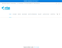 Tablet Screenshot of marebluadriatica.com